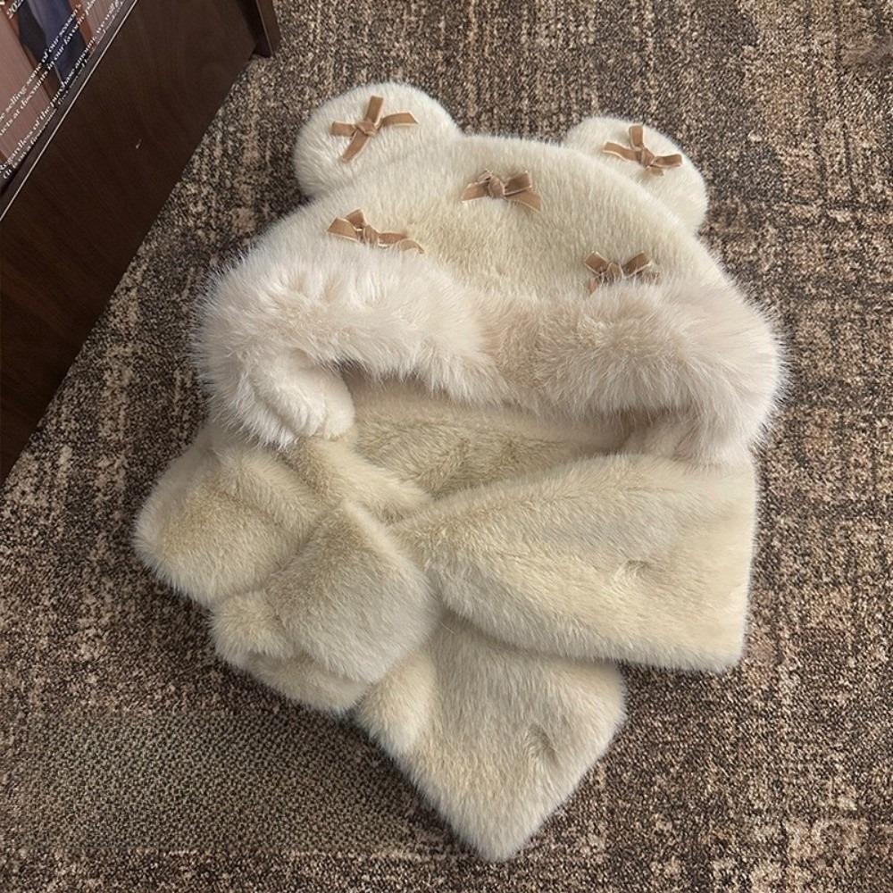 Защита слуха Шапка-ушанка с защитой слуха Утолщенная шапка Лей Фэн Балаклава Женская/Для девочек