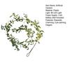 Lighted Artificial Greenery Twig Vine Garland 96 Fairy Lights 6FT Battery Operated Pre-lit Faux Olive/Eucalyptus Vine with Timer