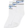 REPLAY CONTAINER [3PACK] Gray Line Socks (white)