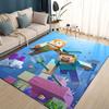 3D Мой Мир Строительная Игра Мультяшный Ковер Коврик для Гостиной Спальни Дома Украшение Дивана, Детский Игровой Нескользящий Напольный Коврик