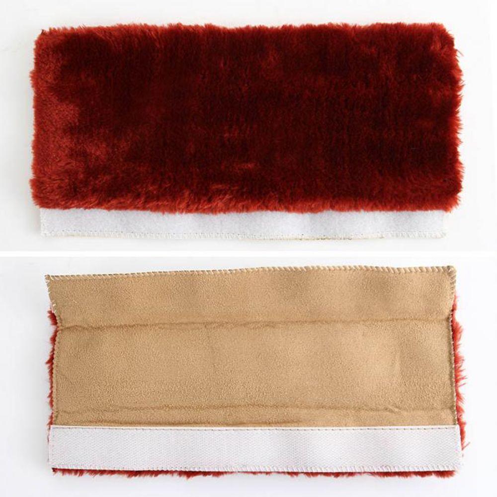 2 Pcs/Set Fashion Soft Auto  Harness Cover Plush Car Seatbelt Shoulder Pad  Seat Belt
