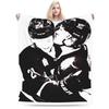 Heat Hockey Heated Hivally Blanket Quality Comfortable  Throw Blanket Winter Travel Couch Bed Pattern Bedspread