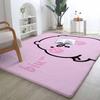 Cartoon Pink Cute Rabbit Bear Dog Floor Mats Home Laundry Rug Carpet For Living Room Decor Lounge Area Antislip Foot Mat Doormat