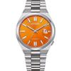 Analog Blue Dial Men's Watch, Orange, Modern, NJ0151-88Z