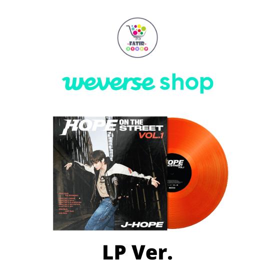 LP Ver BTS JHOPE Альбом HOPE ON THE STREET VOL 1