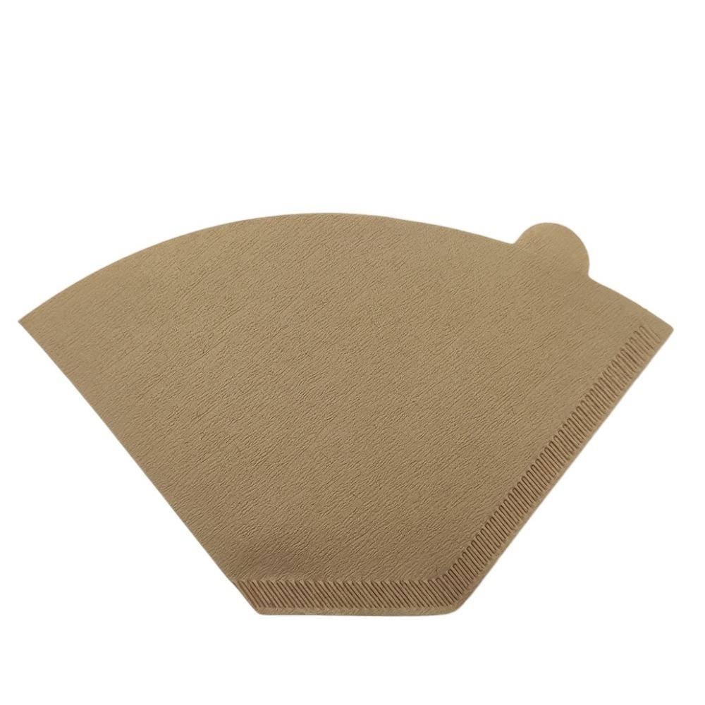 100 шт. U-образная бумага для кофеварки одноразовая кофейная воронка конусная кофейная фильтрующая бумага кафе