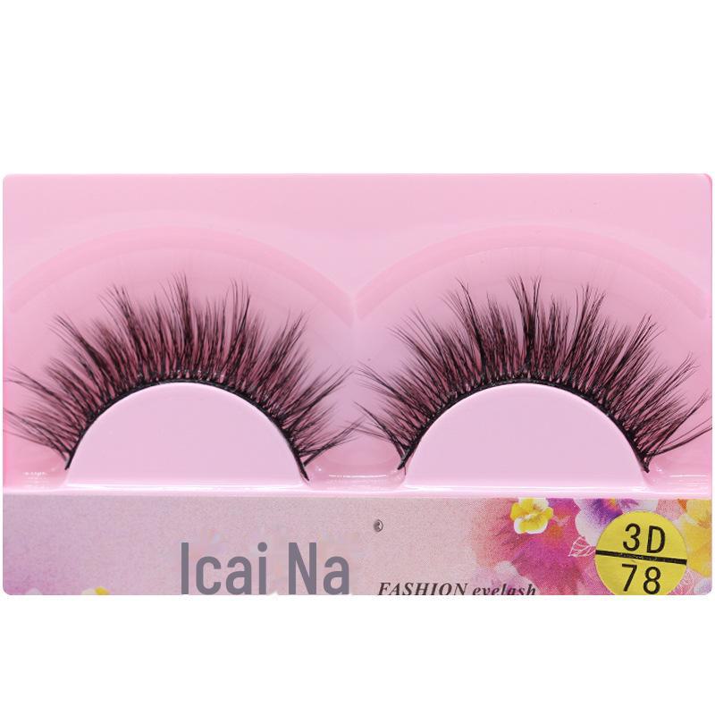 3D многослойные накладные ресницы: Имитация густого, длинного спереди и короткого сзади, мягкого сценического макияжа - европейский и американский стиль (78)