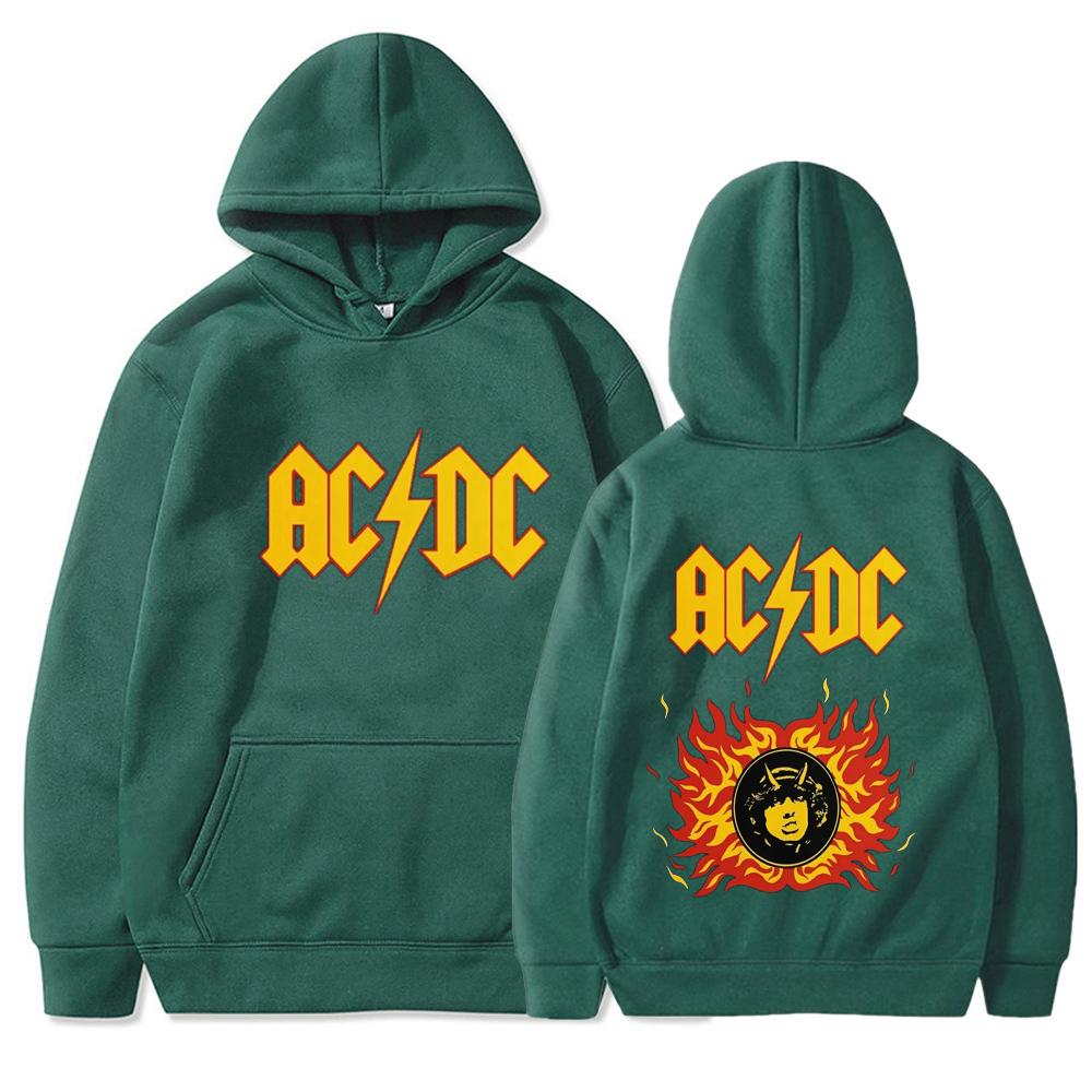 2024 Осень-зима ac pwdup live dc print Hoodie Manner Pullover Sweatshirt Retro Fashion Oversize Hoodies Punk Streetwear