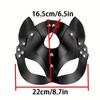 Black Color Cat Mask Chain Harness Cosplay Mask Sexy Half Face Mask  Fancy Dress