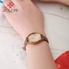 Julius Watches Women Fashion Watch Spring Brand Luxury Crystal Sparkling Glasses Fashion Leather Strap Quartz Clock JA-920
