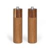Set of 2 Manual Salt and Pepper Mills - LIVOO - MEN425 - 40 Ml - Acacia Wood - Ceramic Grinder - Adjustable Grind