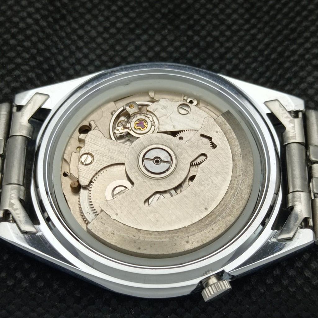 ВОССТАНОВЛЕННЫЕ ВИНТАЖНЫЕ МУЖСКИЕ ЧАСЫ SEIKO 5 AUTOMATIC JAPAN D/D SILVER 593a-a311253-2