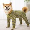 Теплый комбинезон с длинным рукавом для питомца, хирургический боди для питомца, мягкая полиэстеровая куртка для питомца для малых и средних пород