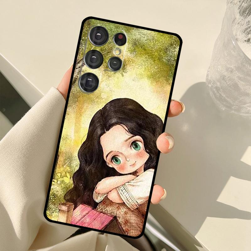 Чехол для телефона «Дневник лесной девушки» для Samsung Galaxy S20 FE S21 FE S22 Ultra Note20 Note10 S8 S9 S10 Plus