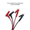 Flexible PVC Insulated Crocodile Clip Connector Banana Plug to Alligator Clip Test Lead with Banana Plug for Multimeter