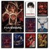 Horror TV Series Hannibal Poster Poster Art Print Bar Living Room Furniture Decor