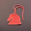 100% first-layer cowhide cross-border popular horse head pendant genuine leather bag car accessories accessories pendant