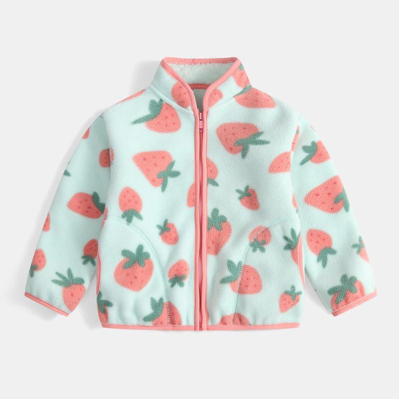 Детская одежда, детские пальто осень-зима 2024, новая детская верхняя одежда, теплая флисовая куртка для мальчиков, куртки для маленьких девочек, одежда для малышей