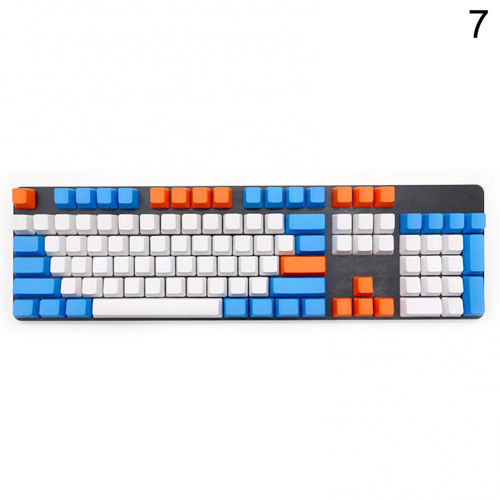 Universal Mechanical Keyboard Mechanical Keycaps 108Pcs PBT Lightproof No Letters Key Caps Replacement For Cherry MX Keycaps