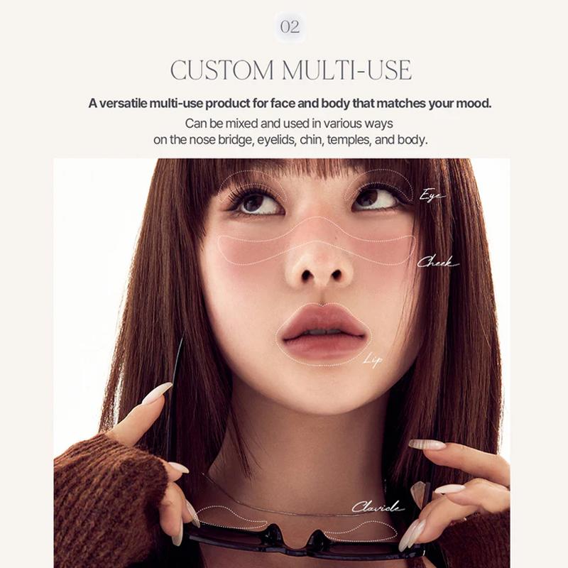 Heart Percent Dote On Mood Индивидуальная помада для губ и щек (7 цветов) 9,4 г