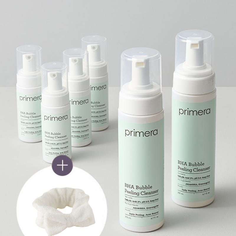 Primera Baja Bubble Peeling Cleanser Duo Planning Set (Main Product 200ml*2, Same Gift 50ml*4)