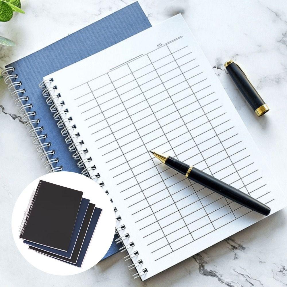Universal Line Pages Spiral Bound Notebook Accounting Ledger Notebook Managing Inventory