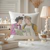 Anime Heartstopper Cushion Cover Antidustmite Pillowcase Invisible zipper silky short plush Sofa cushion cover