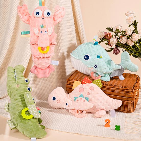 Игрушка для сна с похлопыванием по хвосту для младенца 15 дюймов плюшевая игрушка для сна с похлопыванием по попе для младенца