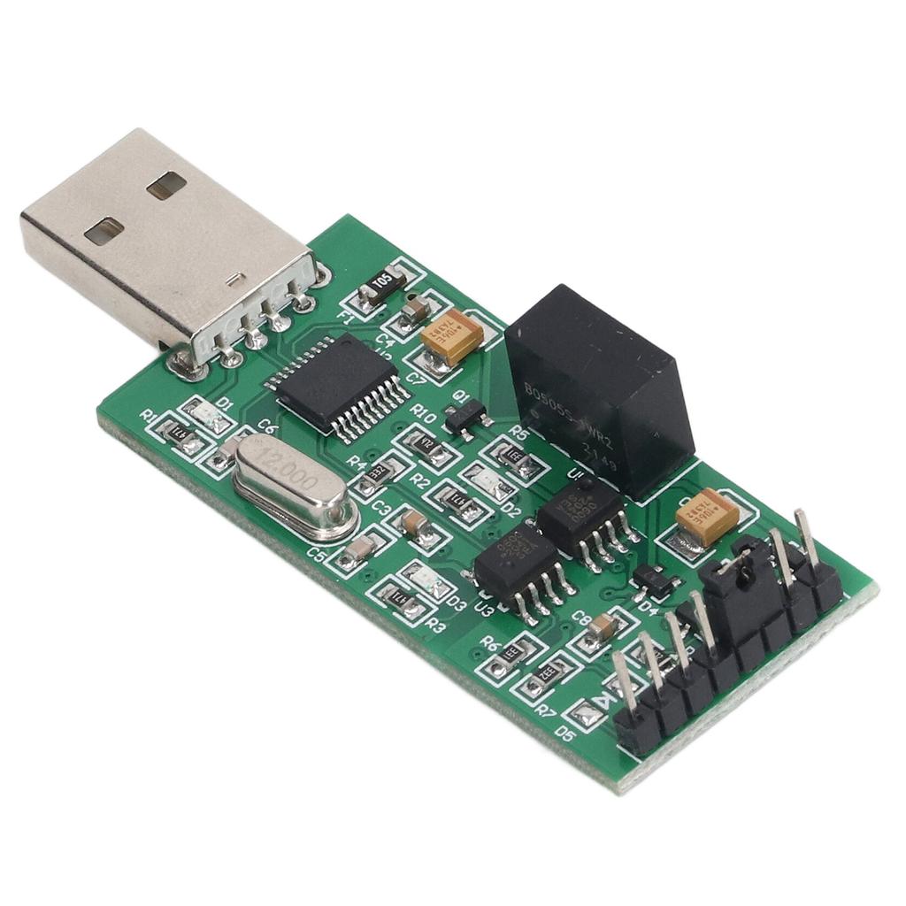 Изолированный модуль источника питания Высокоскоростной USB-TTL последовательный порт Оптопара Изолированный TTL выходной модуль