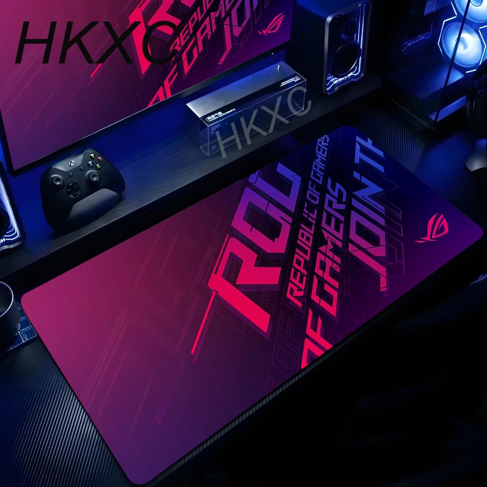HD ASUS Игровой коврик для мыши Большой коврик для мыши Дизайн ROG Lager Компьютерный ПК Геймер XXL Нескользящий Клавиатура Офисные Аксессуары для интерьера в подарок