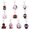 Милый мультяшный брелок-подвеска Человек-паук Забавный Кот Пара Рюкзак Игрушка Подарок Для Аксессуаров Подвеска На Сумку Брелки Ювелирные Изделия Подарки