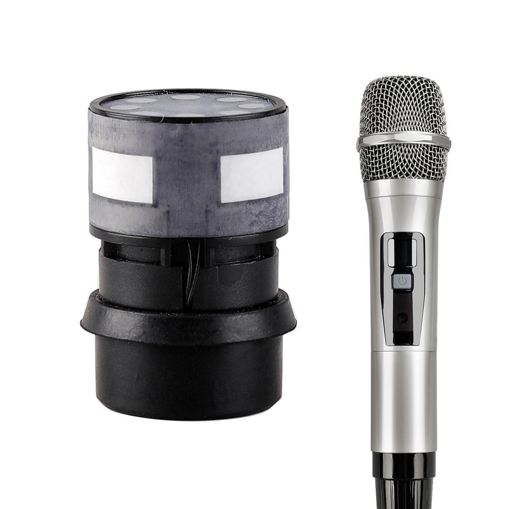 Handheld Microphone Core Dynamic Mic Capsules Cartridge Head Replacement for Wireless Wired Anti-howling Capsule Mic