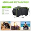 ATV Cover with Buckle Waterproof Heavy Duty 4 Wheeler Cover Dustproof Anti UV Windproof All Weather Outdoor Storage Quad Cover