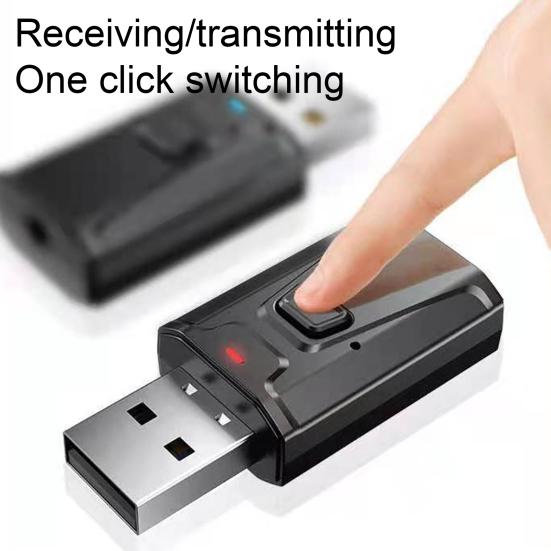 Bluetooth-совместимый автомобильный аудиоконвертер-передатчик с чистым звуком, Plug-and-Play, широкая совместимость, универсальный аудиоадаптер