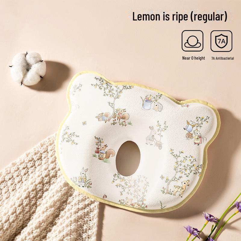 Подушка для формирования головы из пеноматериала с эффектом памяти для новорожденных (0-12 месяцев) - Всесезонное использование