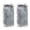 Faux Fur Leg Warmers Women Girls Furry Boot Covers Fuzzy Shoes Cuff Cover Cozy Winter Calf Warmers for Parties Street Wear