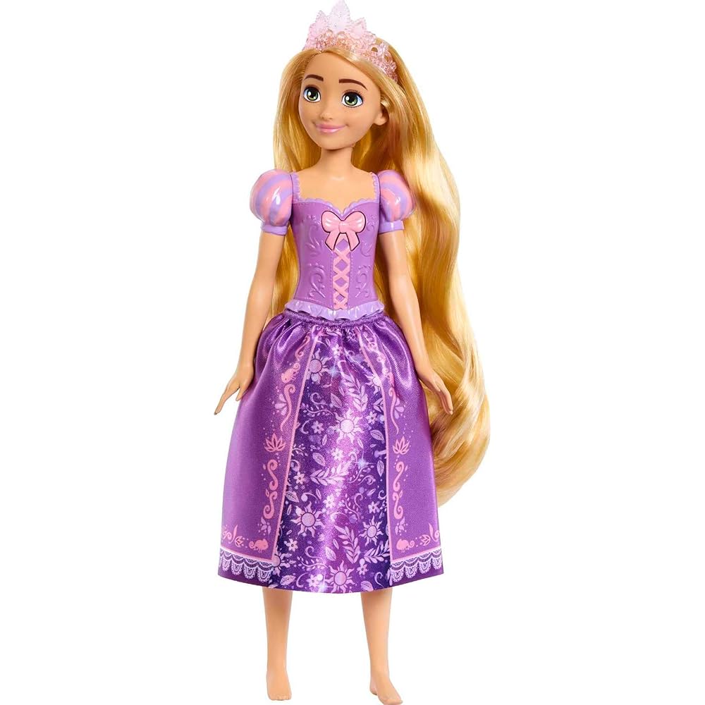 Поющая кукла Рапунцель из серии «Принцессы Диснея» от Mattel с возможностью переодевания, для детей от 3 лет