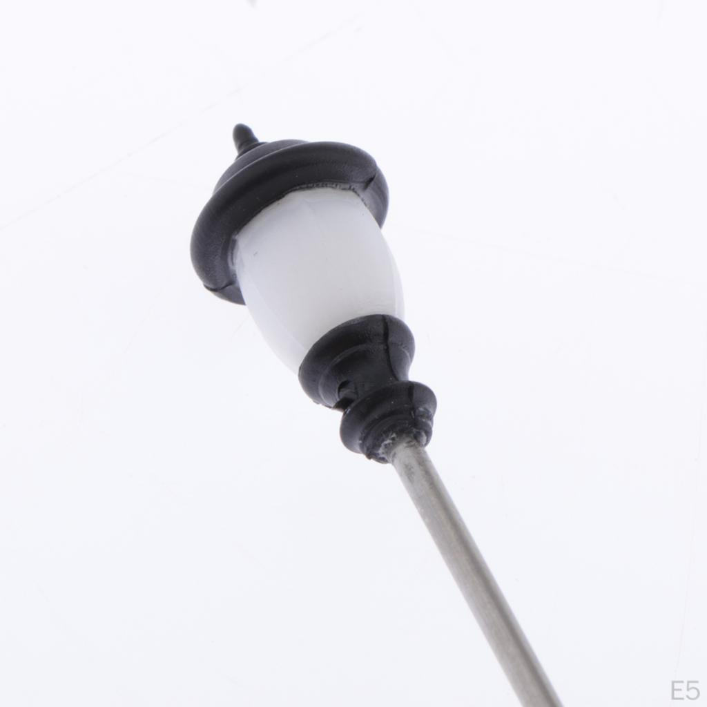 10 1: 100 Miniature DIY Model Building Street Lights LED Lamp