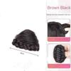 Natural Cat Ear Wig Bag Fluffy Cat's Ear Hair Bun Fashion Bun Head Wig  Hair Accessories