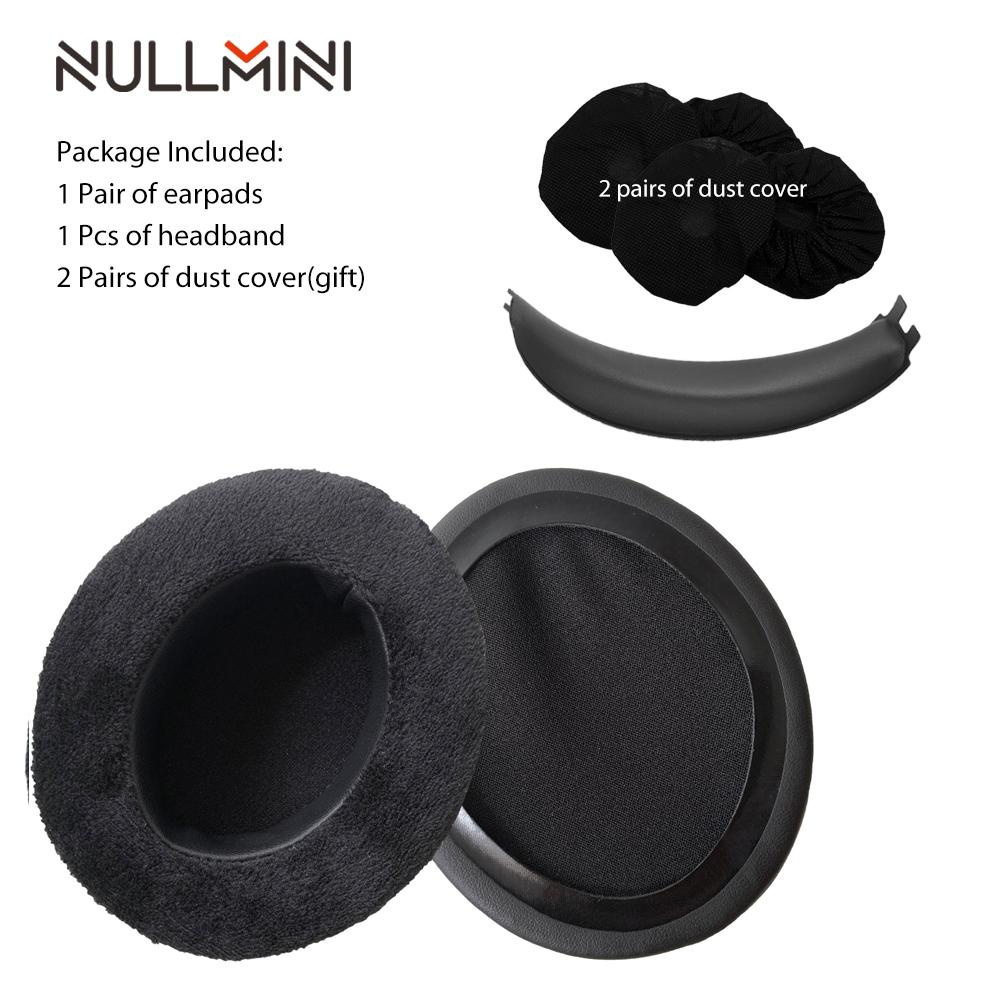 Сменные амбушюры NullMini для наушников HyperX Cloud Flight FlightS Headband Eararmuff Sleeve Headset