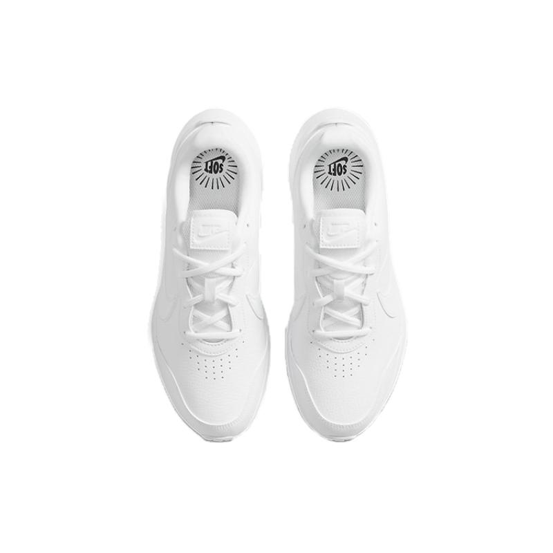 Nike Кроссовки Varsity Leather 'Triple White' GS CN9146-101