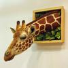 3D Photo Frame Giraffe Creative Pendant Wall Decoration Props Room Decor Room Decoration Decor Room Deco Wall Hanging Decor