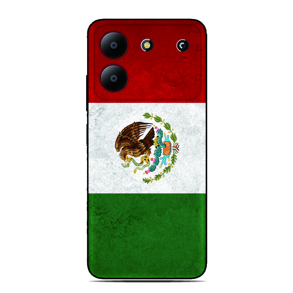 Mexico Flag Phone Case For Blackview Wave 9C 8C 6C Shark 9 Color 8 Oscal C80 C70 C60 C30 C20 Pro Flat 2 1C 2C Tiger 13 12 Cover