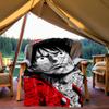 1PC One Piece Luffy Outdoor Flannel Throw Blanket - HD Printed Lightweight Soft Warm All-Season Blanket for Sofa, Bed, Travel - Machine Washable077