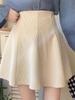 Women's 2023 Corduroy A-Line Ruffle Skirt: Autumn/Winter High Waist, Slim Fit, Short Length
