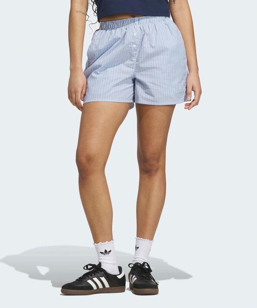 adidas Короткие шорты в полоску свободного кроя - Ясное небо / Kt8005