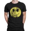 MOON FACE Mens Funny T-Shirt Party Happy Smiling Eco Friendly Gift