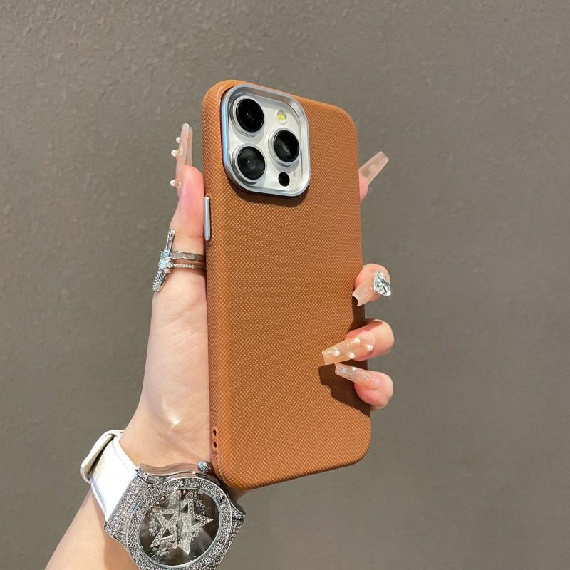 Cross Grid Pattern Suitable IPhone 17 Promax Phone Case Apple 16PM New Anti Drop 15PM Protective