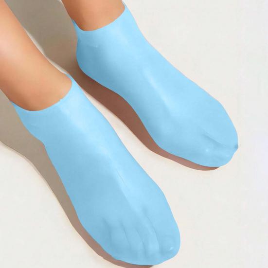 1 пара силиконовых увлажняющих наклеек для ног, восстанавливающие носки для сухих потрескавшихся пяток, противоскользящие массажные средства для ухода