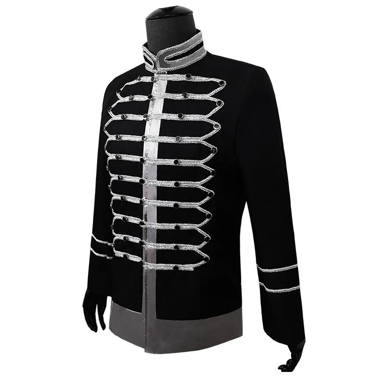 New Cospage Prince Costume Jacket Men's Medieval 18th Century Jacket Game Anime